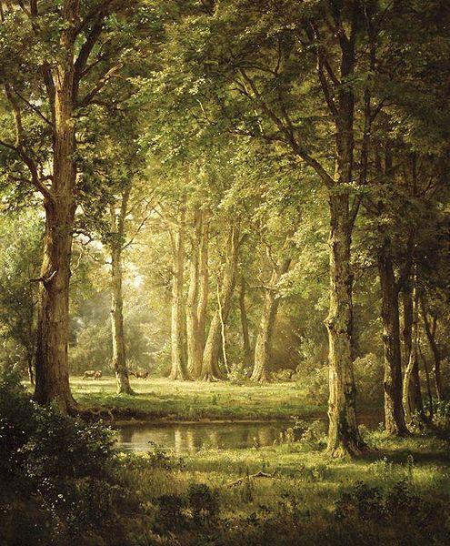 William Trost Richards Early Summer Sweden oil painting art